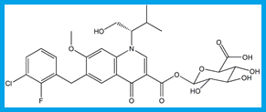 ELVITEGRAVIR ACYL GLUCURONIDE